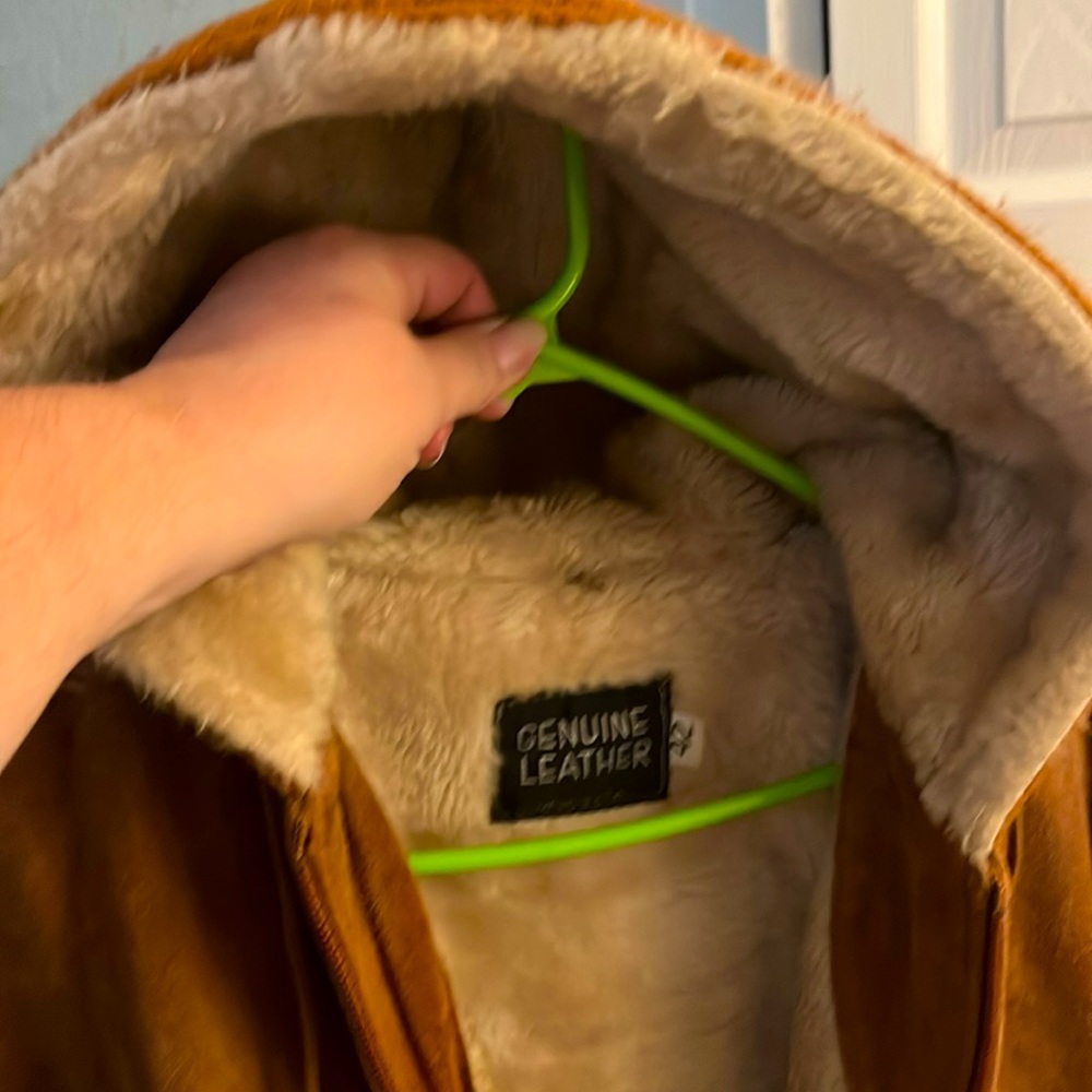 Men’s Leather Bomber